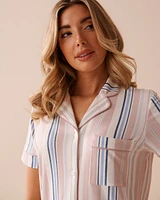 Pastel Stripes Super Soft Button-down Shirt