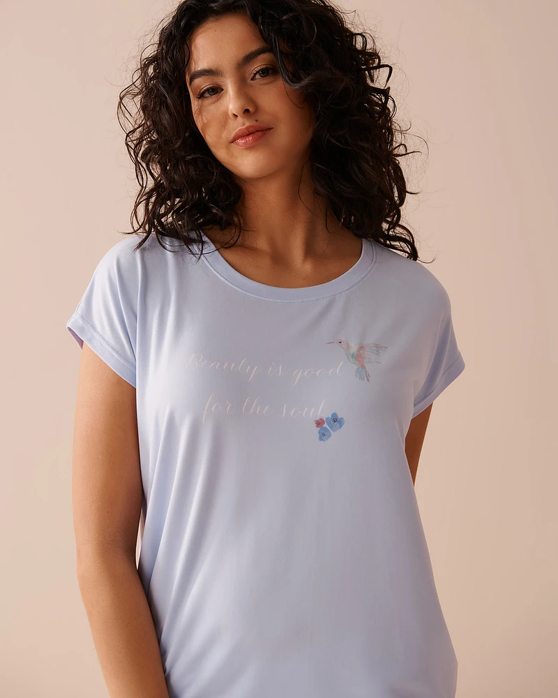 Hummingbird Print Super Soft T-shirt