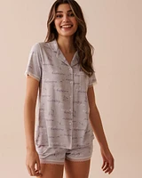 Super Soft Button-down Short Sleeve Shirt