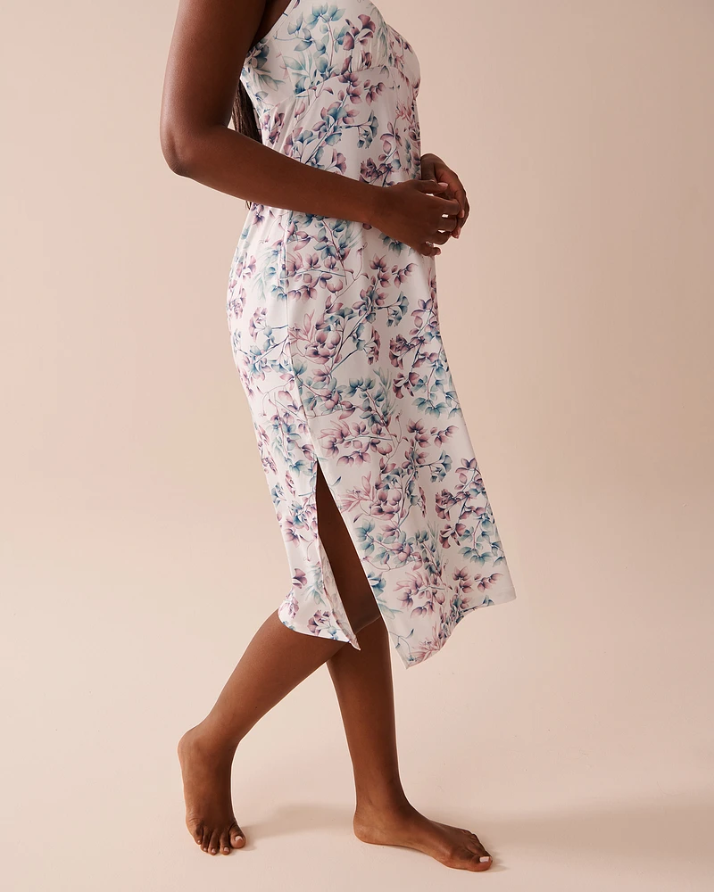 Bucolic Print Super Soft Long Nightie