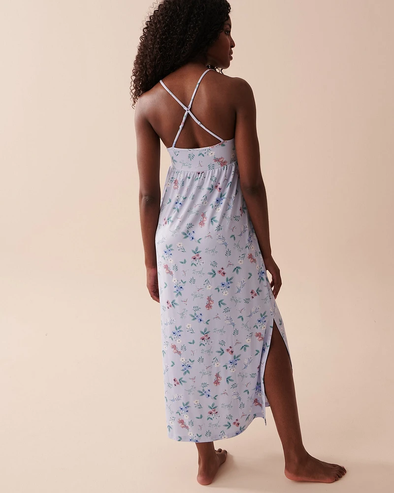 Floral Super Soft Long Nightie