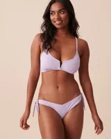 La Vie en Rose TAHITI Textured D Cup Full Coverage Bikini Top