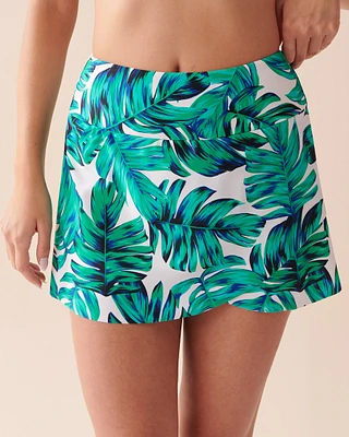 PALM LEAVES Recycled Fibers Skirt Bikini Bottom
