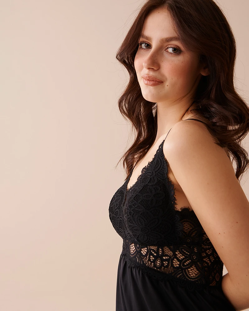 Lace Overlay Nightie