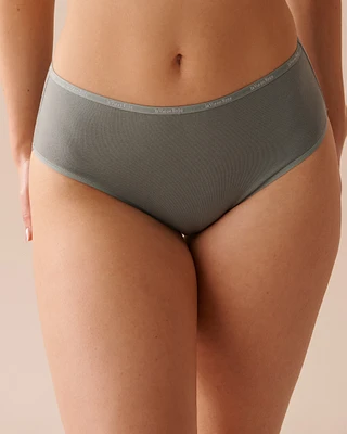 Cotton High Waist Bikini Panty