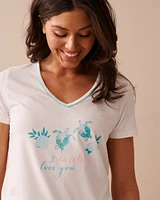 Sea Turtle Print Super Soft T-shirt