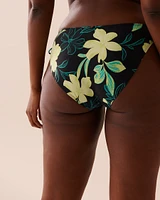 FLORAL ZEST Side Tie Bikini Bottom