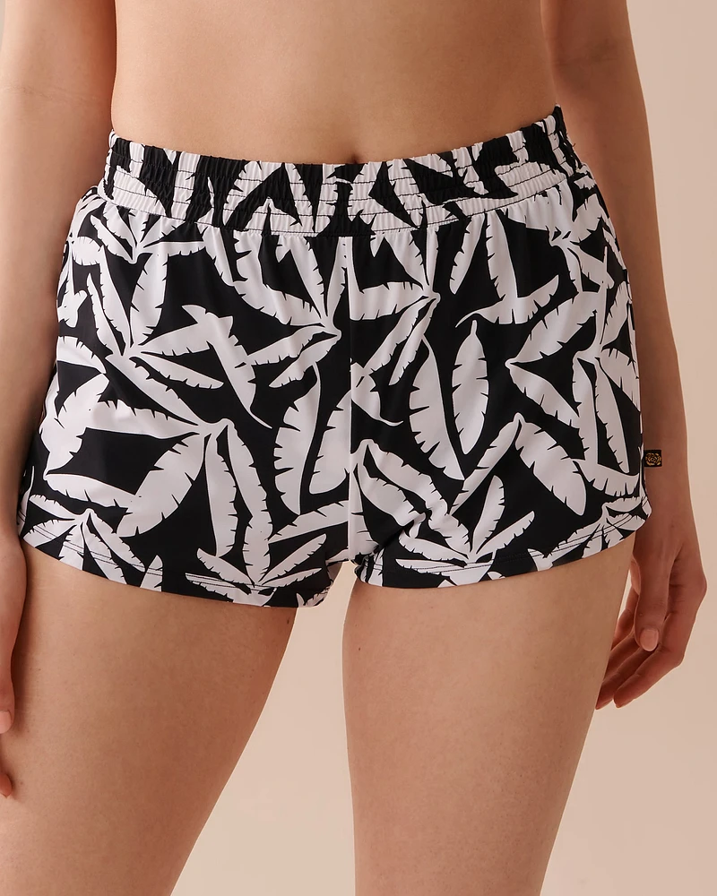 MONOCHROME FOLIAGE Swim Shorts