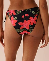 TROPICAL Side Tie Brazilian Bikini Bottom