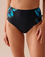 AQUA BLOOMS High Waist Bikini Bottom