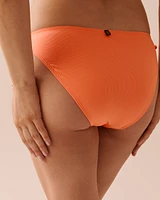 PAPAYA Recycled Fibers Side Tie Brazilian Bikini Bottom