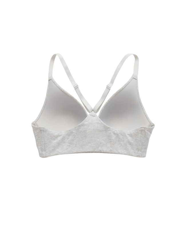 Lightly Lined Wireless 2-tone Lace Bra