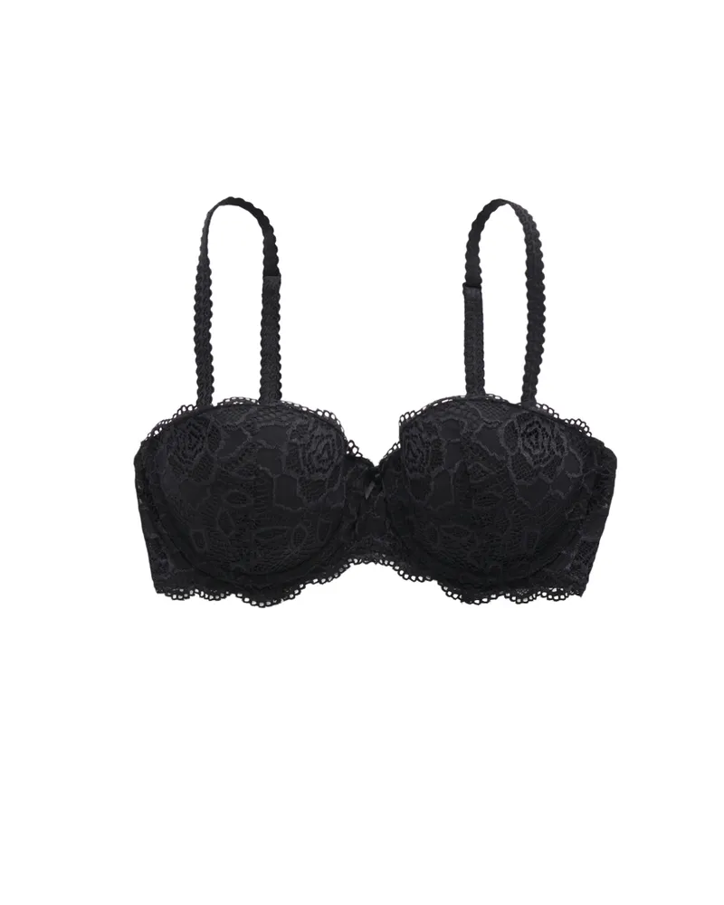 Push-up Strapless Demi Bra