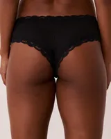 Super Soft Lace Detail Cheeky Panty