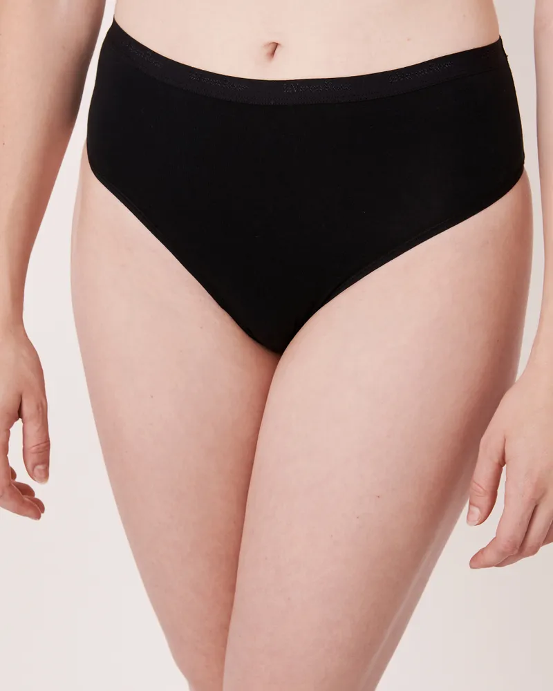 Microfiber Sleek Back High Waist Bikini Panty