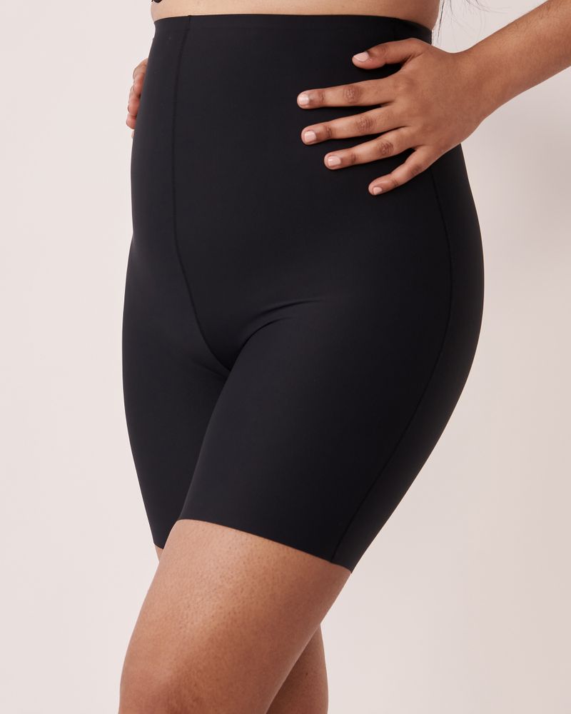 Spanx Women's Higher Power Thigh Slimmer, Black 000, 8 Size: Small