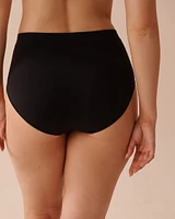 Seamless Fabric High Waist Bikini Panty