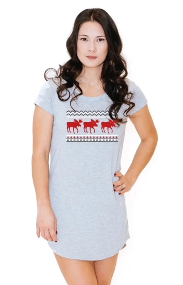 Cabin Moose Women's Nightshirt