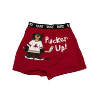 Pucker Up Men's Comical Boxer