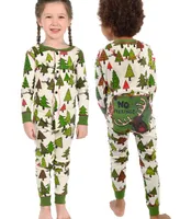 No Peeking! Kids & Youth Reindeer Onesie Flapjack