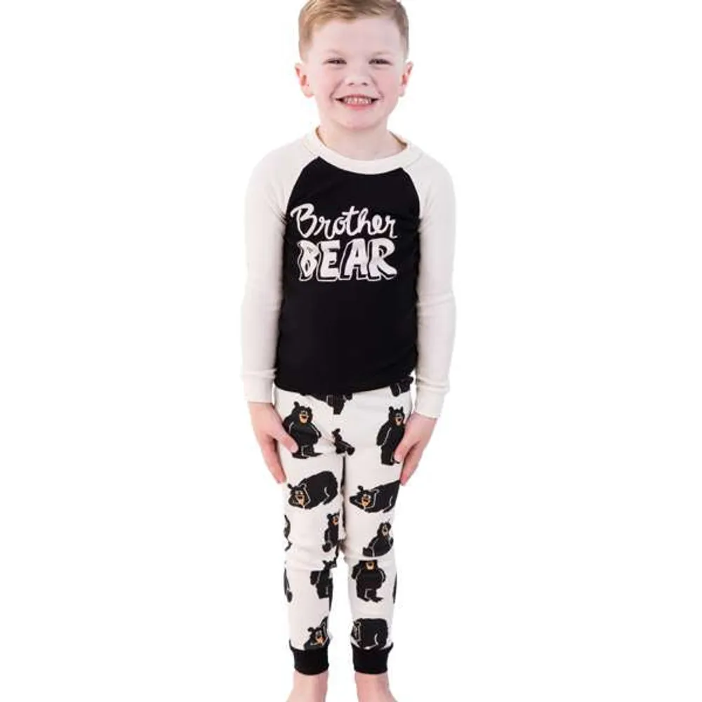 Brother Bear Kid's Long Sleeve PJ's