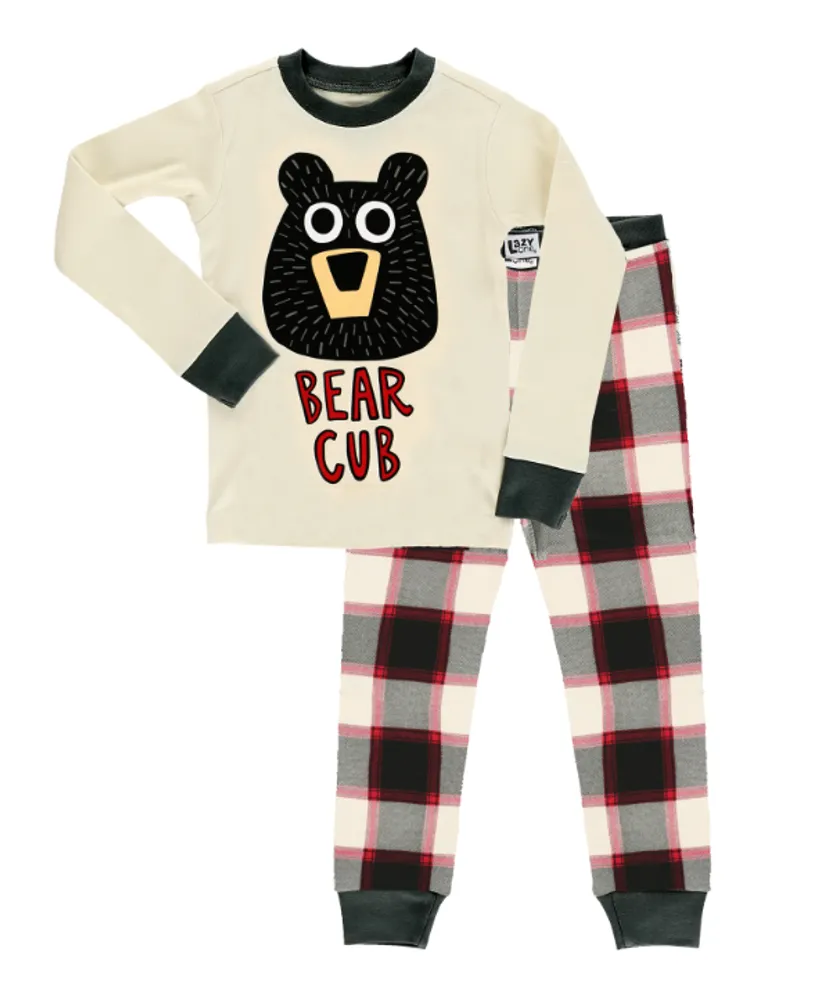 Bear Cub Kid's Long Sleeve PJ's