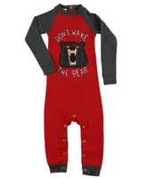 Don't Wake Bear Infant Union Suit