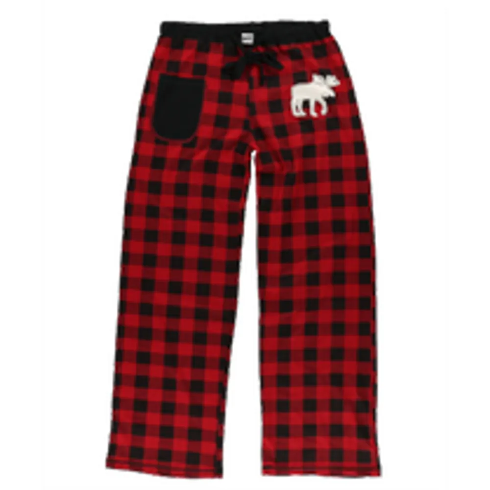 Lazy One - Moose Plaid Yoga Pant