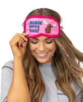 Moose Have A Kiss Sleep Mask