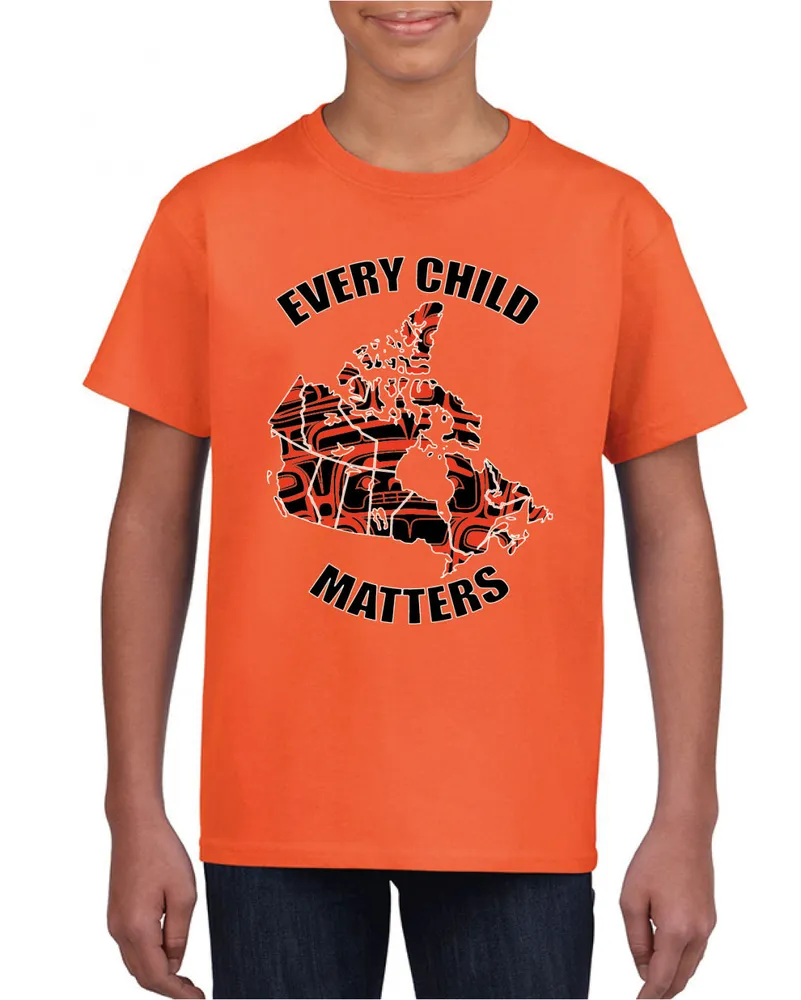 Every Child Matters Canada Outline Youth T-Shirt