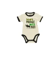 Don't Moose With Me Green Infant Creeper