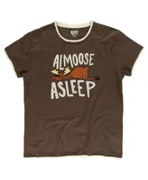 Almoose Asleep Women's Relaxed Fit Pj Tee