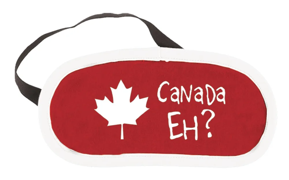 Canada Eh? Red Sleep Masks