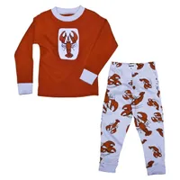 Lobster Kid's Long Sleeve PJs