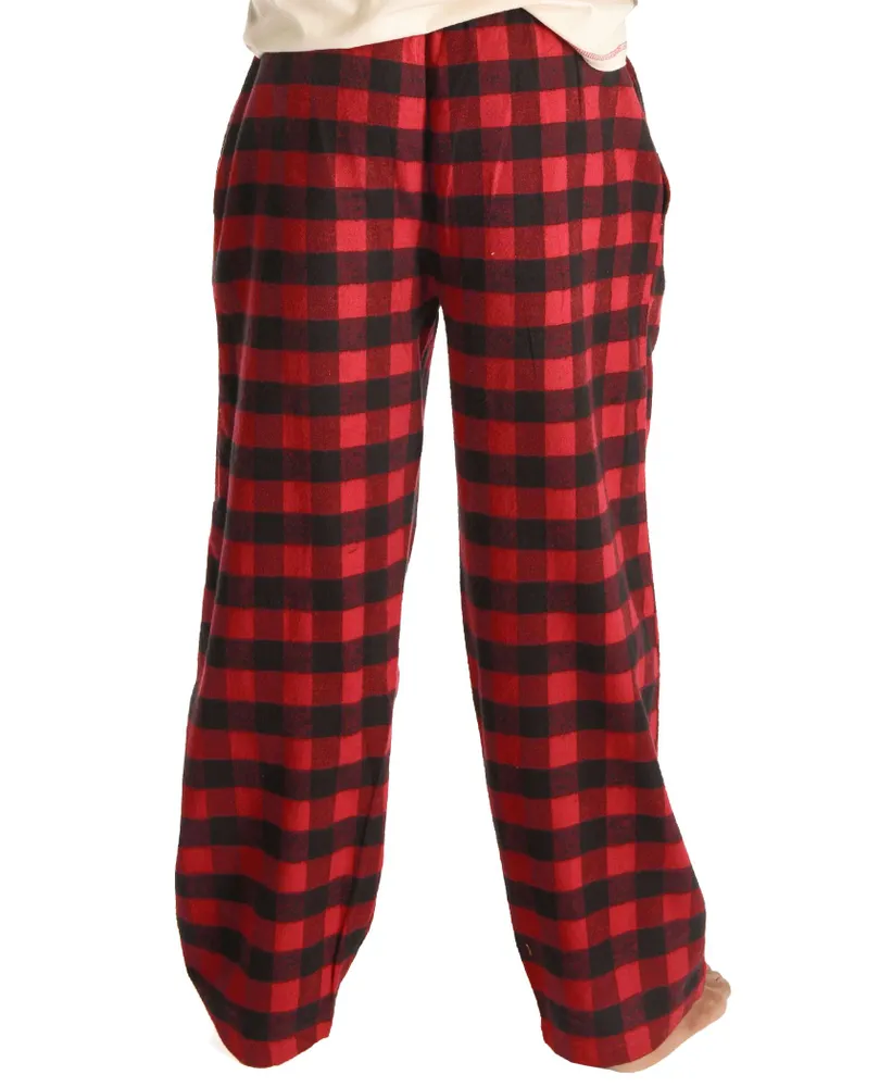 Moose Plaid Men's Flannel PJ Pant