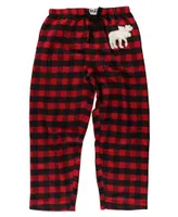 Moose Plaid Men's Flannel PJ Pant