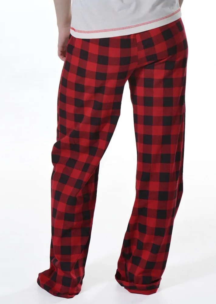 Lazy One - Moose Plaid Yoga Pant