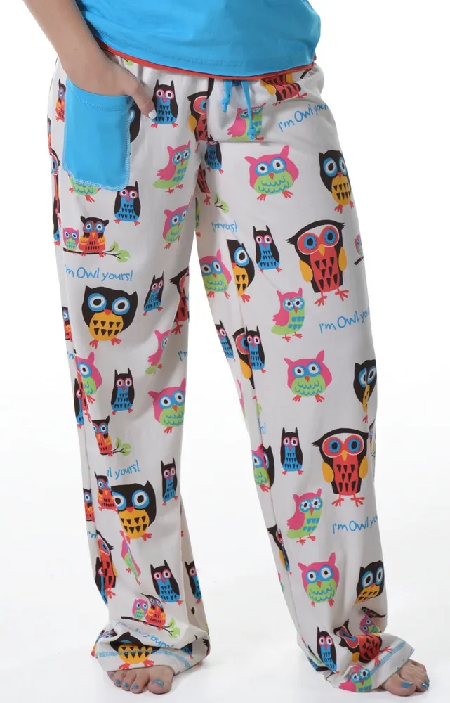 Owl Yours Women's Fitted Pant