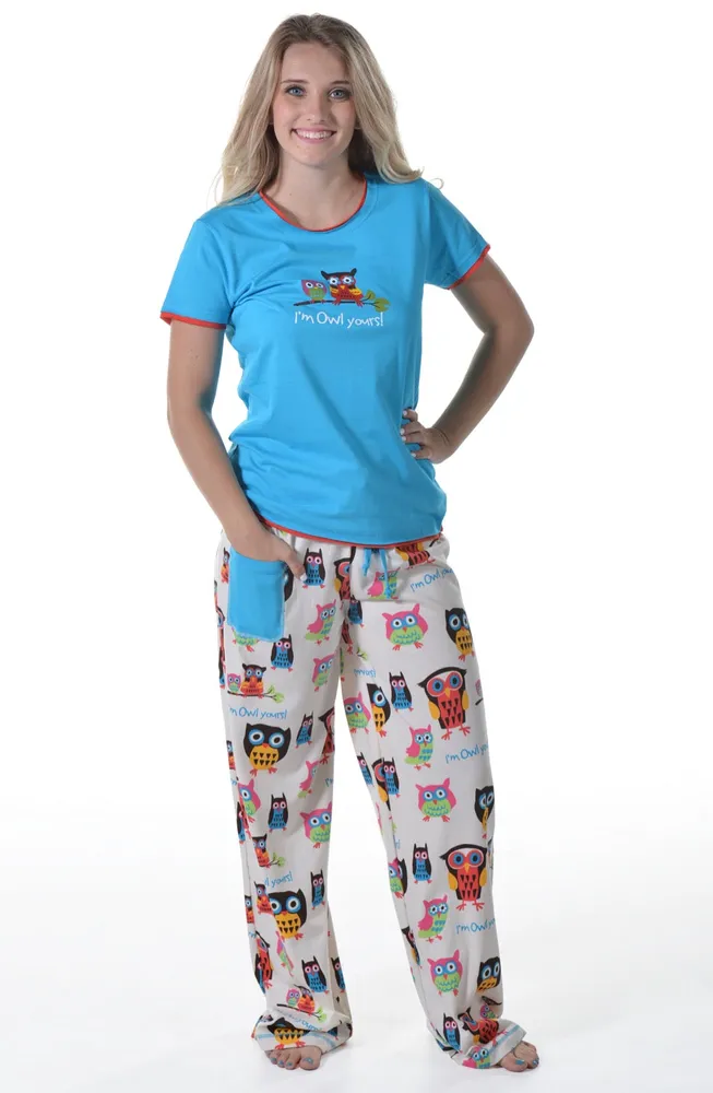 Owl Yours Women's Fitted Pant