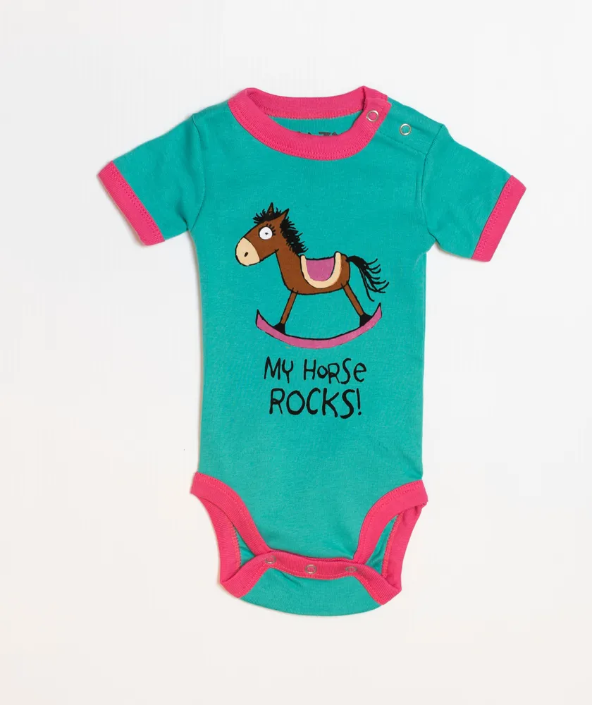 My Horse Rocks Infant Creeper