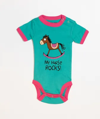 My Horse Rocks Infant Creeper