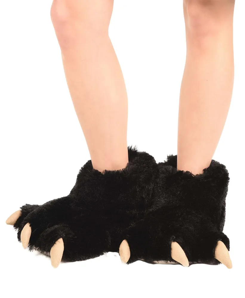 Bear Kid Adult Paw Slipper