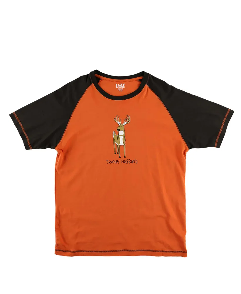 Trophy Husband Men's Deer PJ Tee