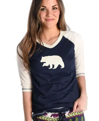 Bear Fair Isle Women's Tall Tee