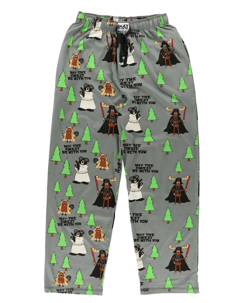 Forest Be With You Men's Moose PJ Pants