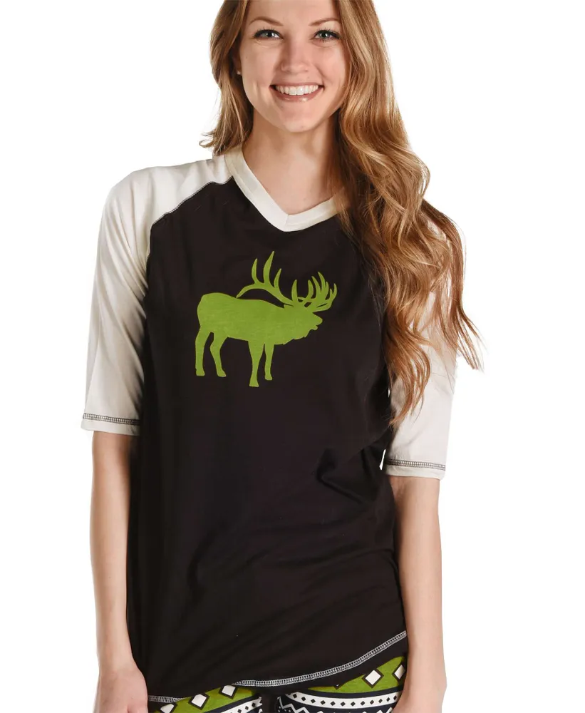 Elk Fair Isle Women's Tall Tee FS