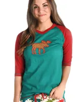 Pattern Moose Women's Tall Tee