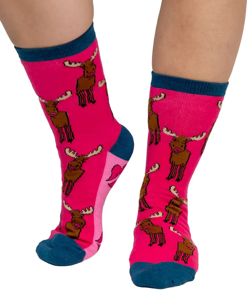 Moose Kiss Crew Sock