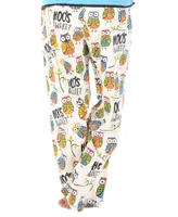 Hoo's Awake Women's Relaxed Fit Owl PJ Pant