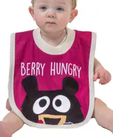 Huckleberry Bear Infant Bib